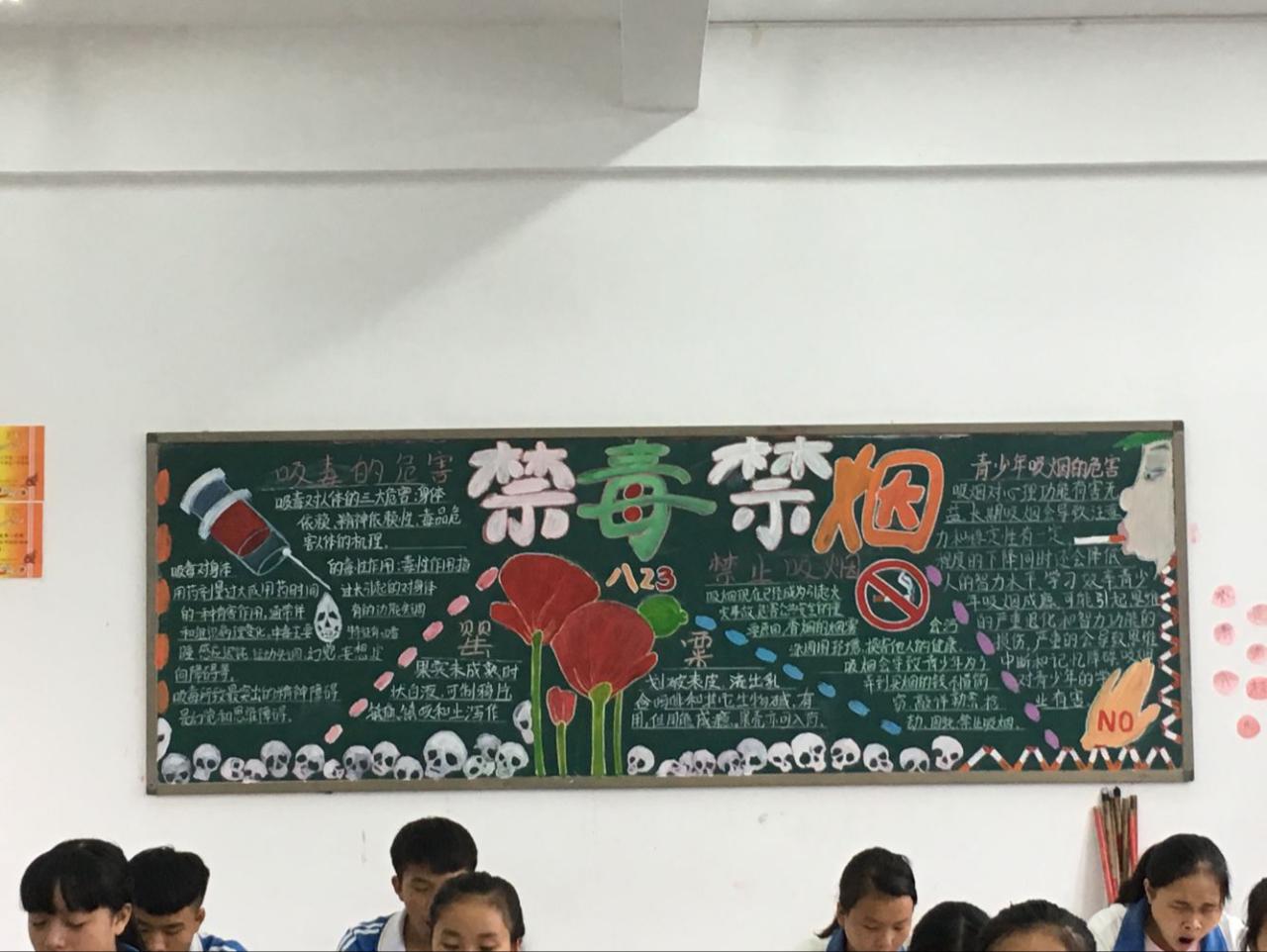 望谟第六中学禁毒,安龙县小学禁毒知识进校园简报