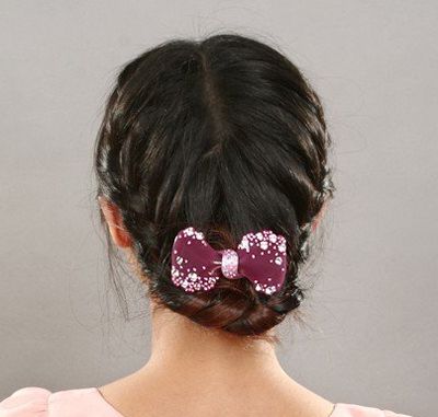 12-15岁大童编发鱼尾辫,简单时尚的鱼尾辫编发