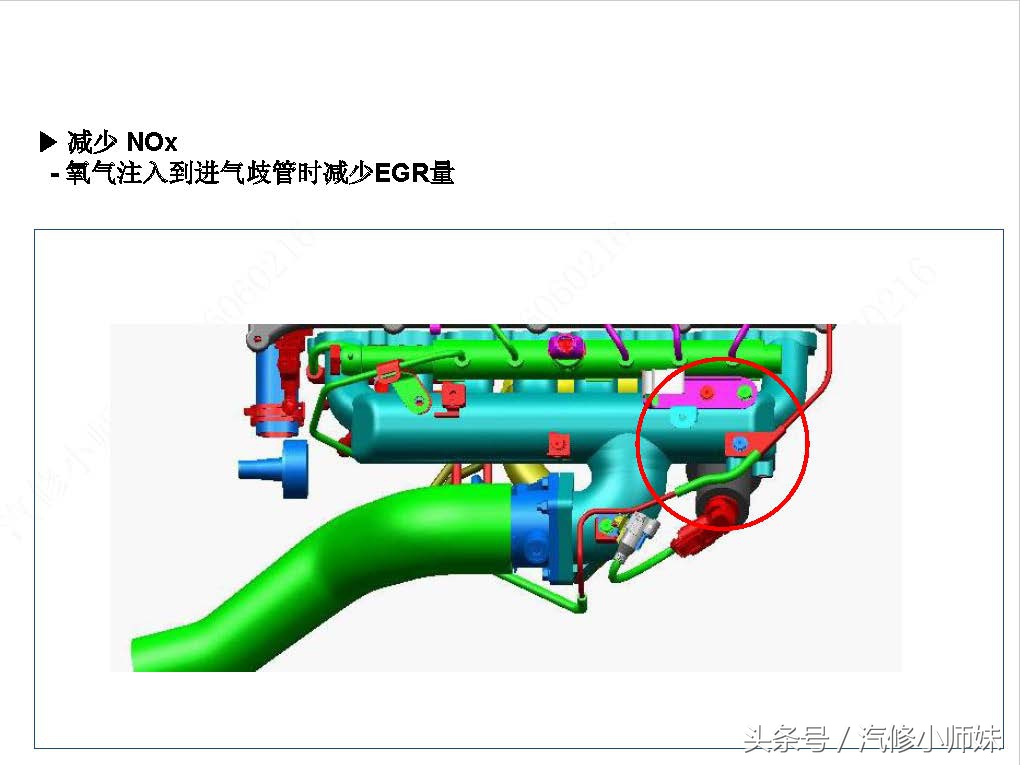 华泰圣达菲d4ea发动机真空管插法,华泰圣达菲d4ea柴油2.0的正时图