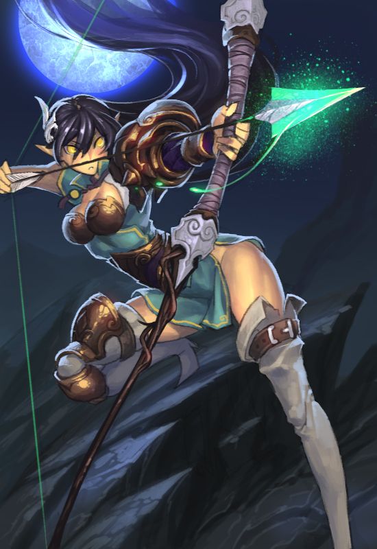 原画素材，第五十九波，弓箭手奉丝图之命射死条条