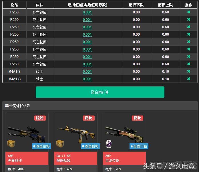 csgo炼金能练的最好的是啥,csgo现在最值得的炼金配方
