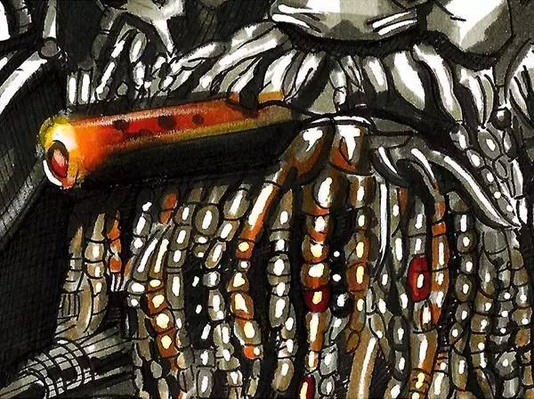 变形金刚手绘版,变形金刚手绘原稿