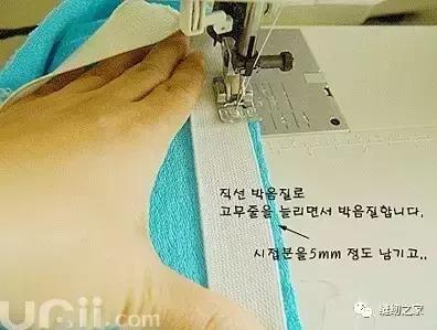 缝纫技巧裤腰太大怎么改小,缝纫松紧带技巧