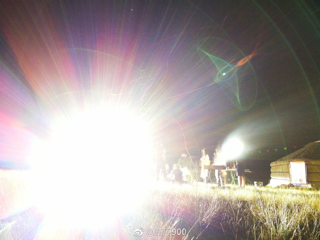 锡林郭勒草原星空,天堂草原锡林郭勒