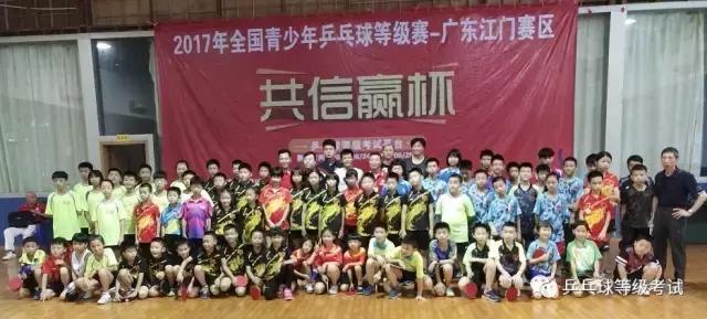 江门24名国球小将勇获乒乓球等级赛江门赛区“共信赢杯”奖项