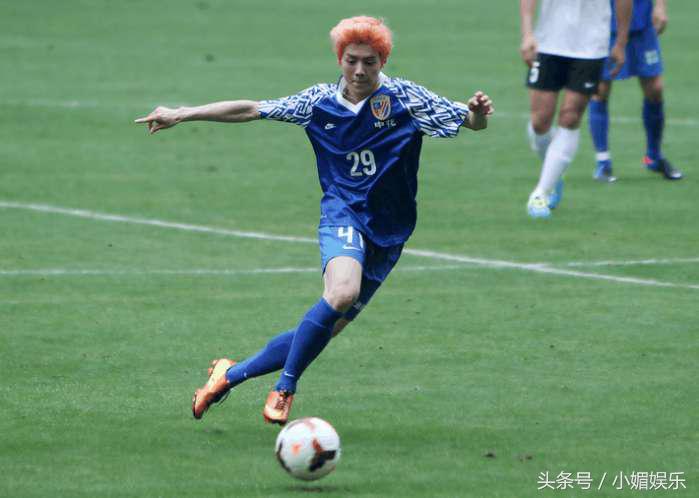 鹿晗清秀的外表的背后倘若不进娱乐圈可能会成为职业球员