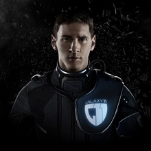 足球绝代双骄之——梅西——球门颤抖吧！