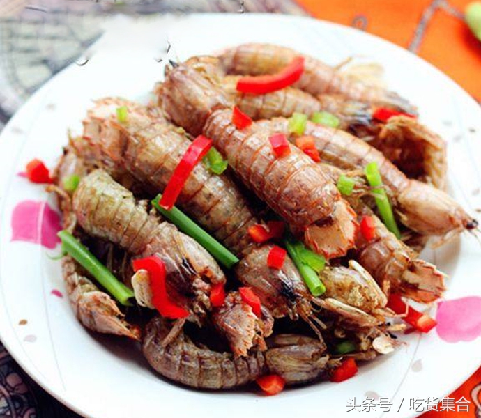 超长椒盐皮皮虾做法教程,椒盐皮皮虾家庭做法味道非常棒