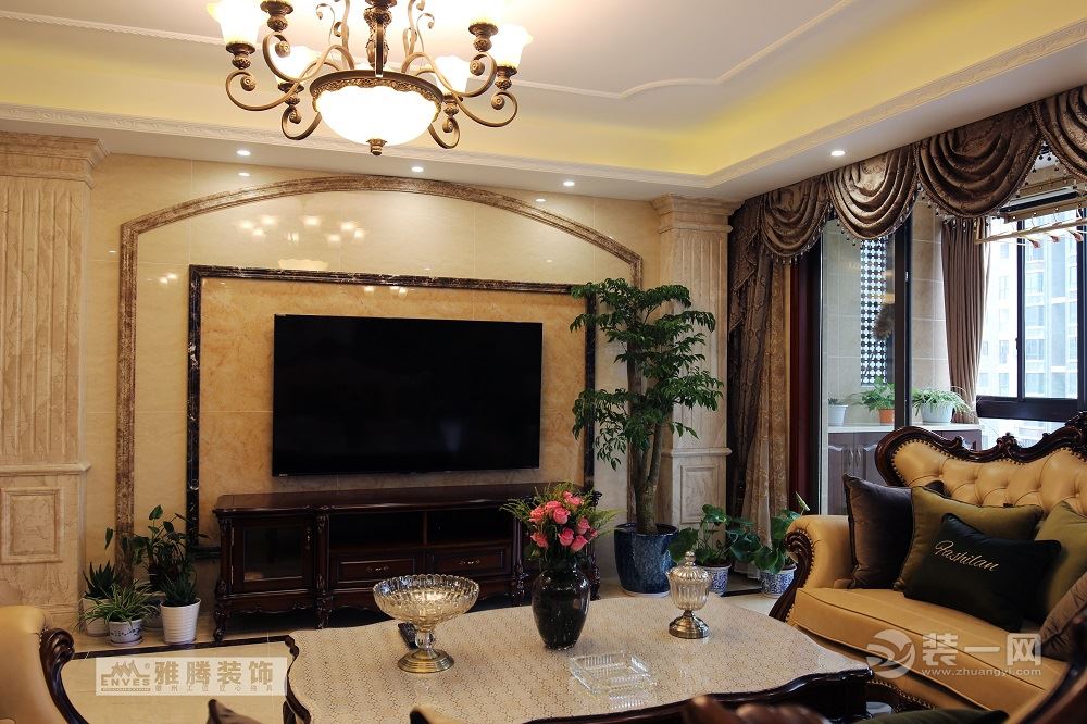 180平大户型！欧式古典风格的家，太豪气！苏州越湖名邸，欧式古典风格