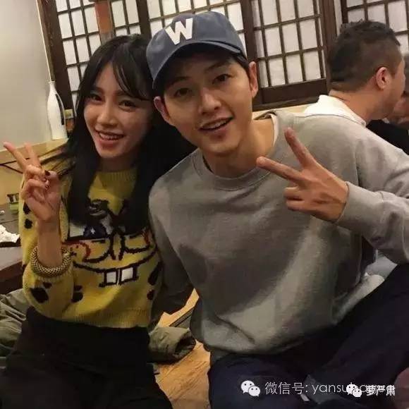 宋仲基宋慧乔白天揽腰秀甜蜜,宋仲基宋慧乔甜蜜太阳后裔