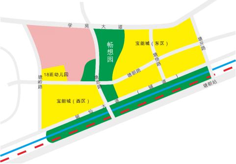 宝能城一二三期位置,宝能城什么时候完工