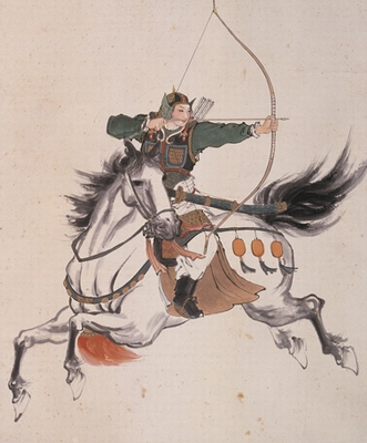 传统弓圈,传统弓型