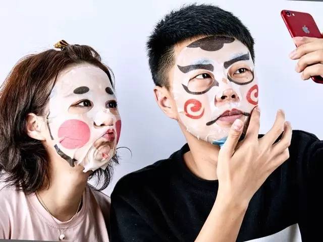 净颜亮肤脸谱面膜,好物推荐化妆品美白补水面膜