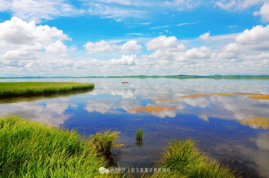 川西高原的真实照,高原天空之镜