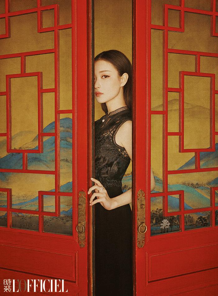 倪妮被谁捧红,倪妮封面图片