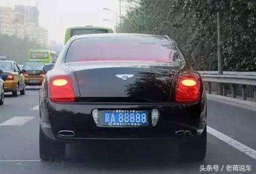 豹子3连号车牌排名,最牛的十个车牌号