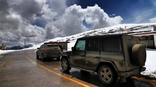 开着大通g50进藏,开奔驰g500去市区