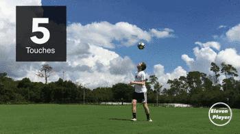 足球零基础教学入门颠球,足球入门颠球基本功