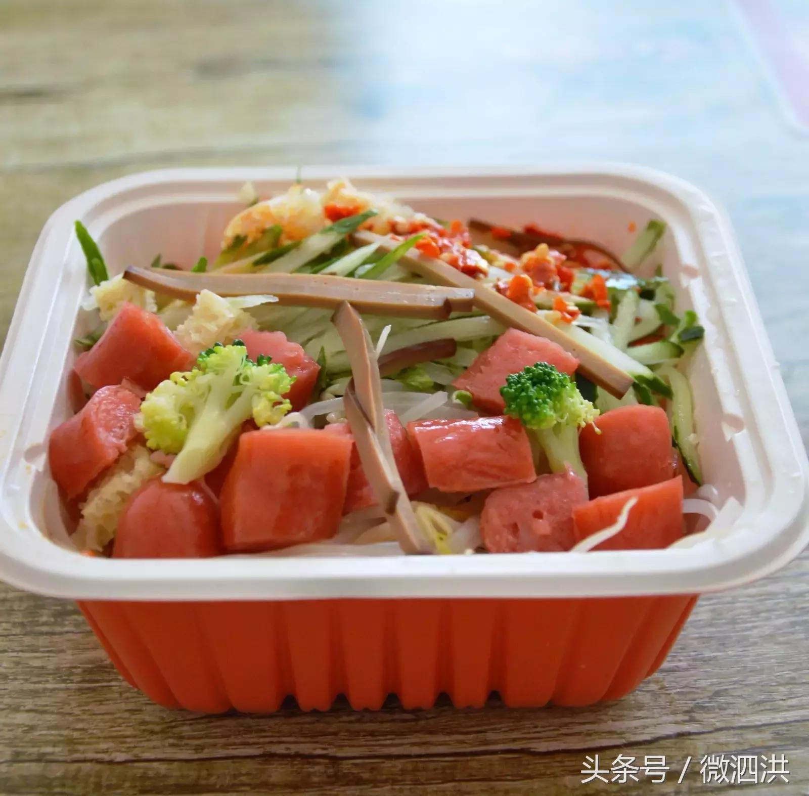 泗洪洪翔中学对面哪家面皮好吃,大泗洪特色面皮