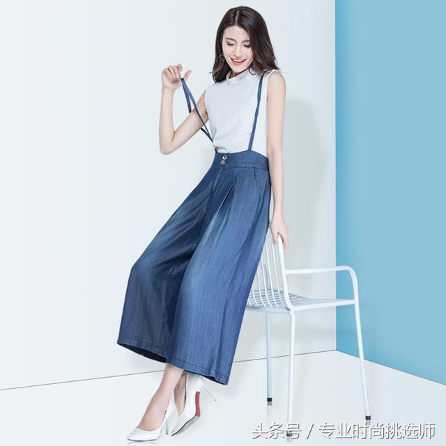 女小脚显瘦韩版牛仔背带裤,背带裤显瘦遮肚子牛仔