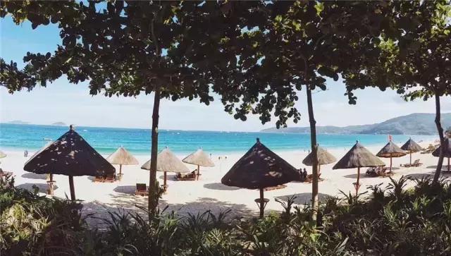 三亚亚龙湾有专属海滩酒店,中国最美丽的亚龙湾