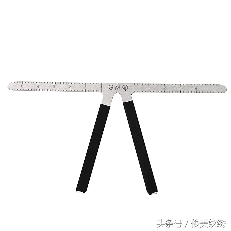 画眉神器平衡尺怎么用,画眉辅助工具眉尺