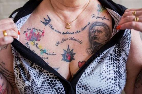 死忠球迷纹身,freestyle纹身