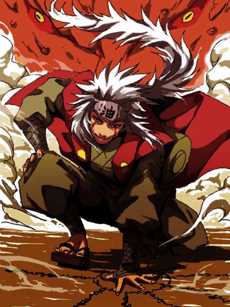 鸣人九尾暴走需要四个人治疗漫画,鸣人九尾化暴走与大蛇丸势均力敌