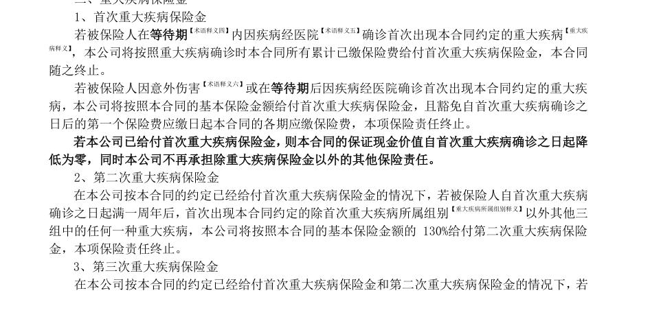 不注意这些细节，买重大疾病保险有时和没买一样
