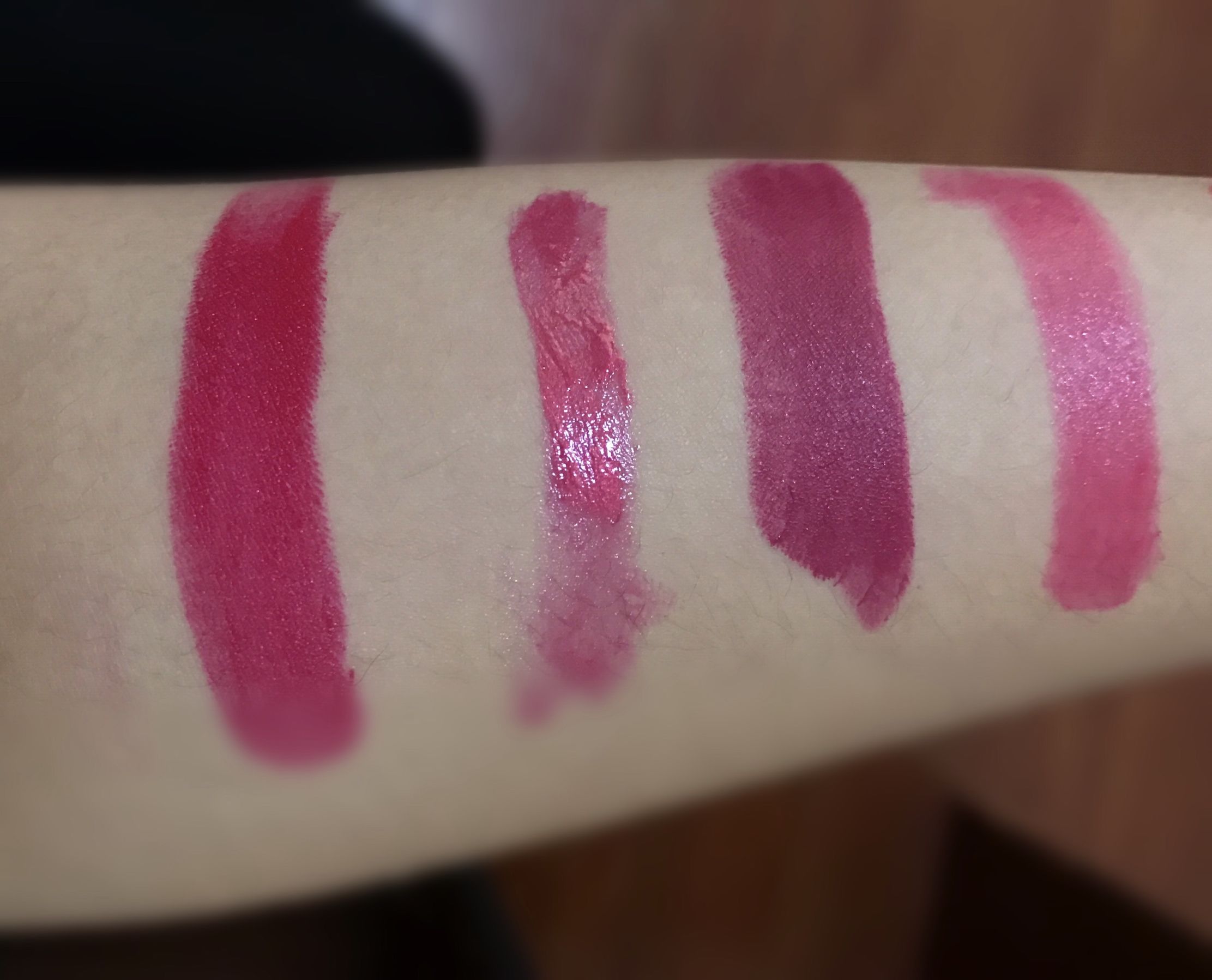 兰蔻和香奈儿口红色号推荐,tf27口红试色三姐妹