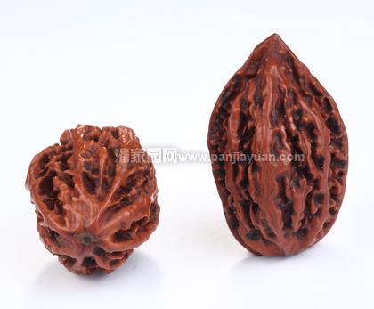 文玩核桃哪种品种盘出来最好看,文玩核桃哪个品种盘出牛筋红