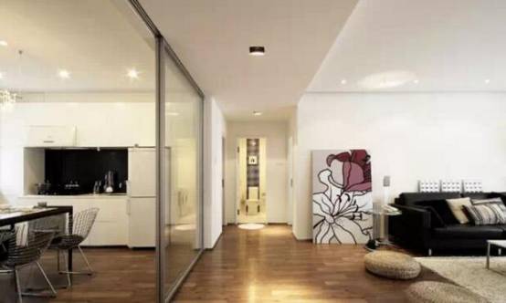 房间隔断用什么玻璃采光好,多道玻璃隔断采光