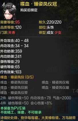 天涯明月刀天香t5,天刀天香pve装备选择