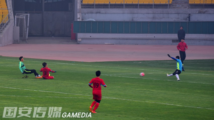 奥古斯托凌空抽射破门北京台解说,国安对阵上港奥古斯托