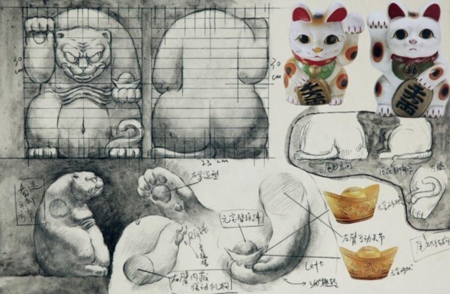 真正的招财喵,要钱的招财猫