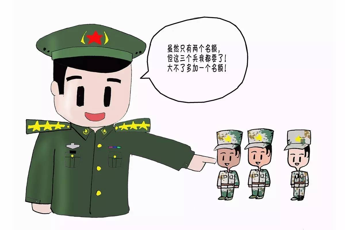军队廉洁的漫画,部队清正廉洁漫画