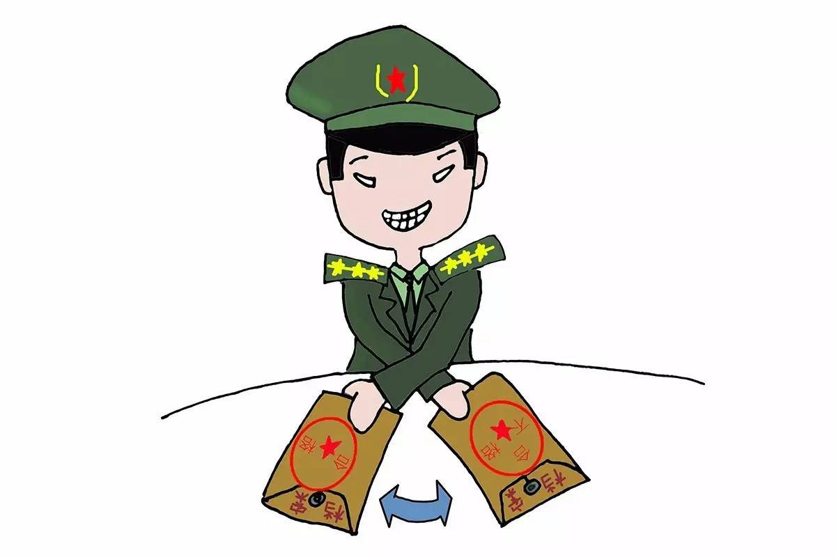 军队廉洁的漫画,部队清正廉洁漫画