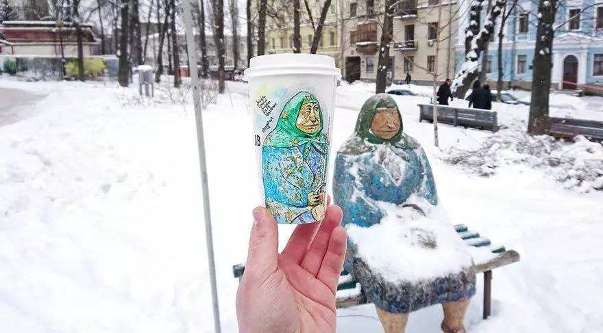 艺术家环游世界，他靠这个技能成为世界网红