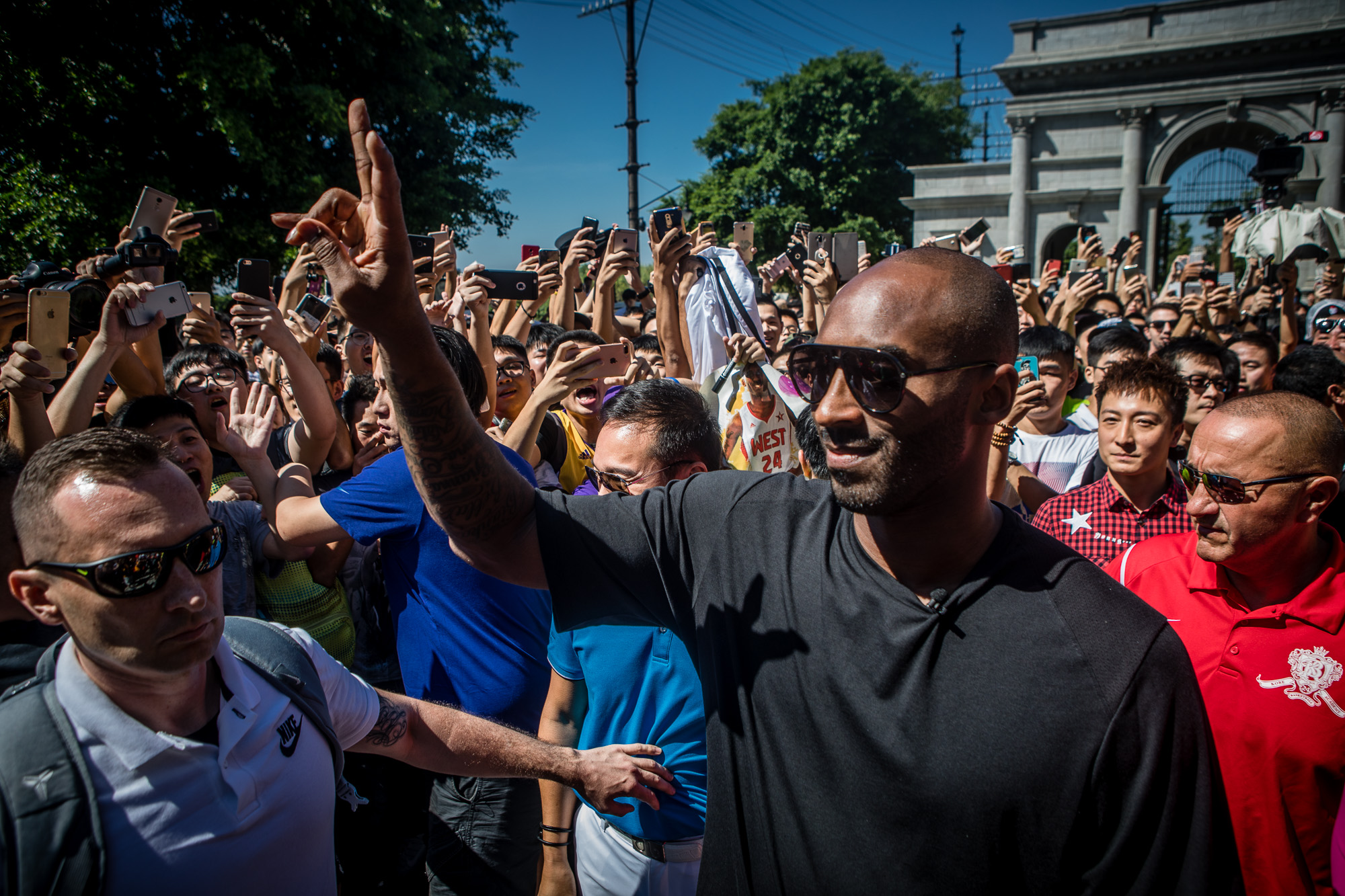 科比观澜湖之旅,科比观澜湖行程