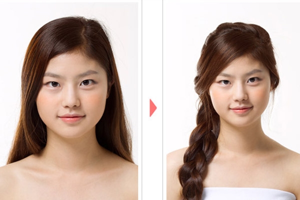 韩式发型扎法慵懒秋冬显脸小,韩式发型扎法步骤教程