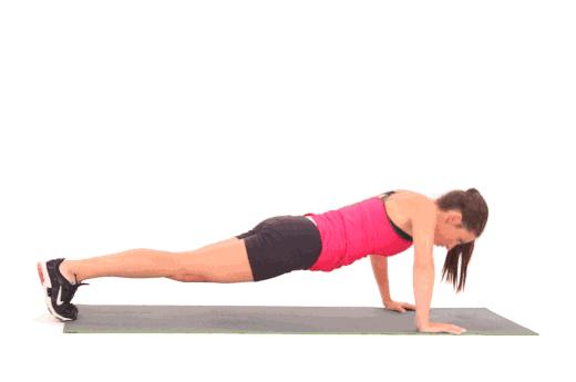 标准俯卧撑做10个都难该怎么提升,一个俯卧撑都做不了的女生