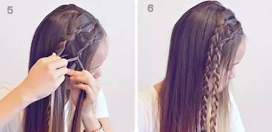 长直发帅气扎发,长直发都能怎么绑头发