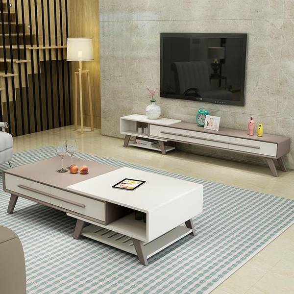 电视柜茶几组合最新款搭配,最流行的电视柜茶几组合
