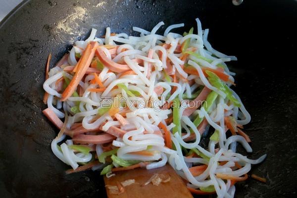 魔芋清炒,清炒魔芋丝家常做法