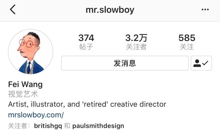 谈资|那个专门画绅士的Mr.Slowboy,这次帮dunhill画了一只狗