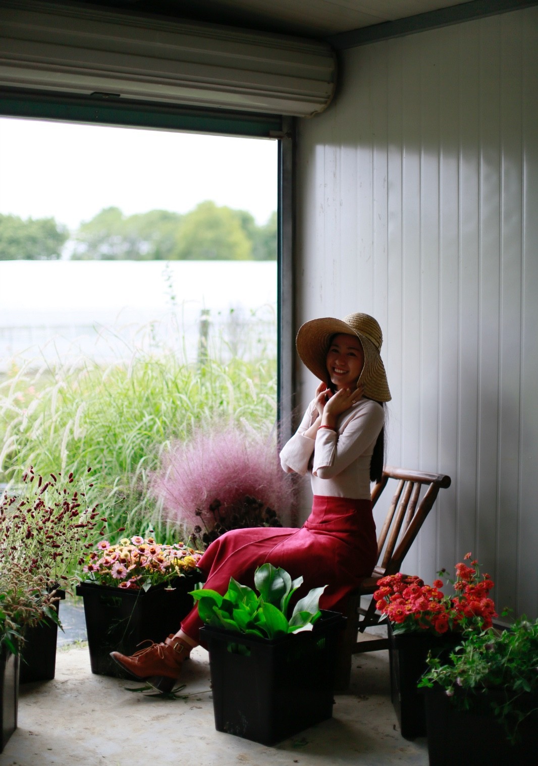 花田里逛了3小时，花材、花束、年度美照都有了