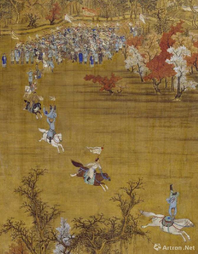 古画中的运动会,雅昌艺术网专稿