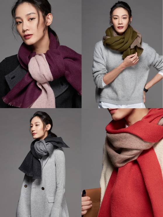 acne围巾同款,acne羊绒围巾的搭配
