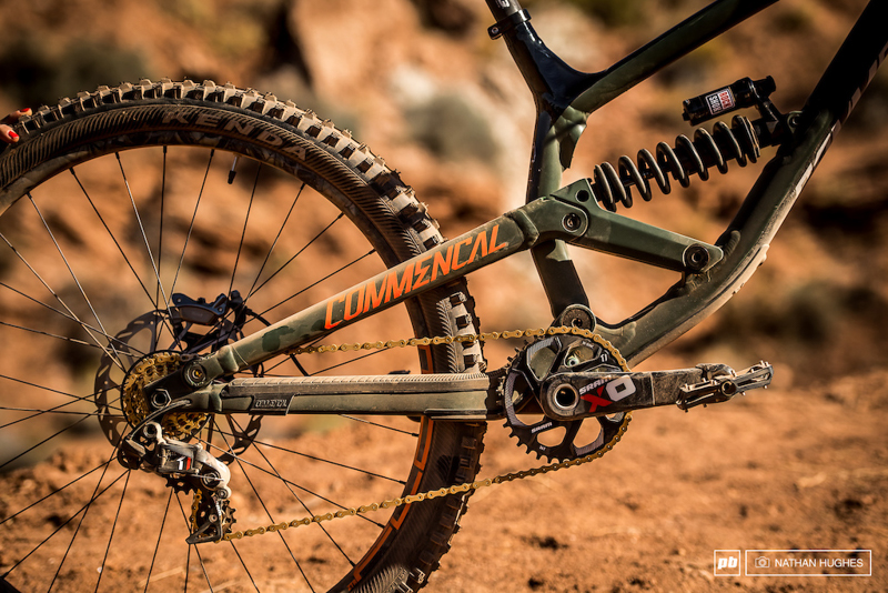 车手战车:坠山狂徒的CommencalFurious