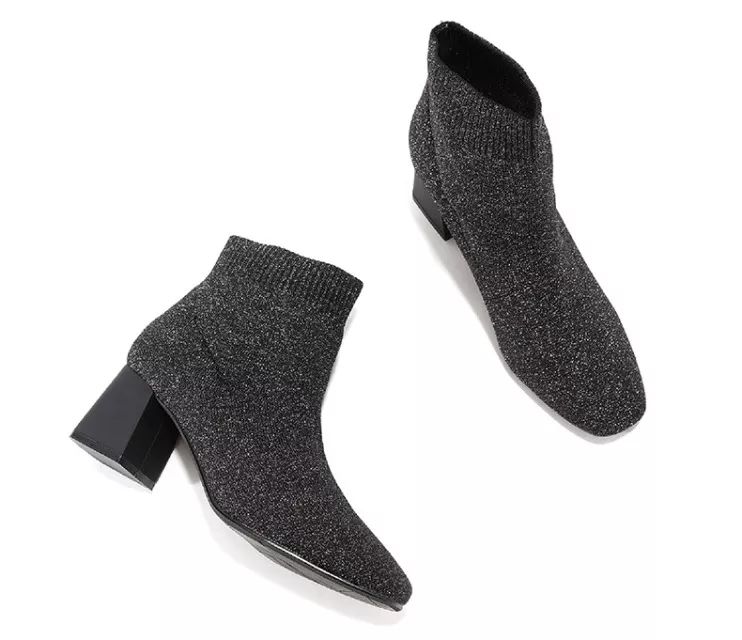 秋冬袜靴,秋冬季百搭袜靴